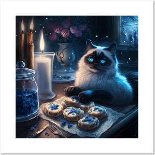 Ragdoll Cat Baker Posters and Art